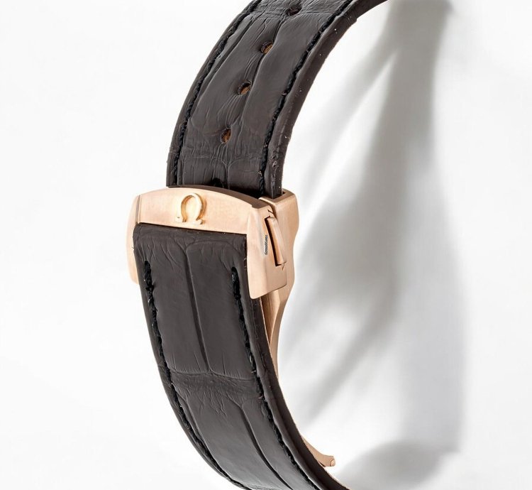 Omega De Ville Co-axial Chronoscope Co-axial Gmt Chronograph Rose Gold Automatic