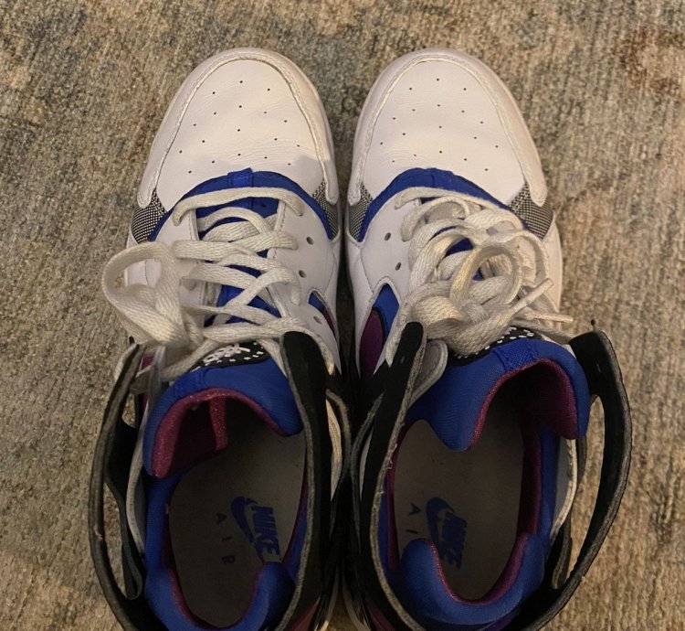 Air Flight Huarache Prm Qs White Lyon Blue