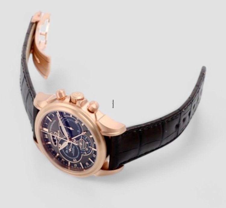 Omega De Ville Co-axial Chronoscope Gmt Mens Watch