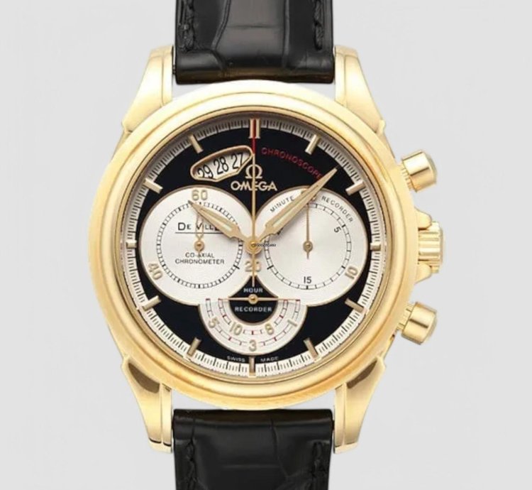 Omega De Ville Co-axial Chronoscope Rose Gold
