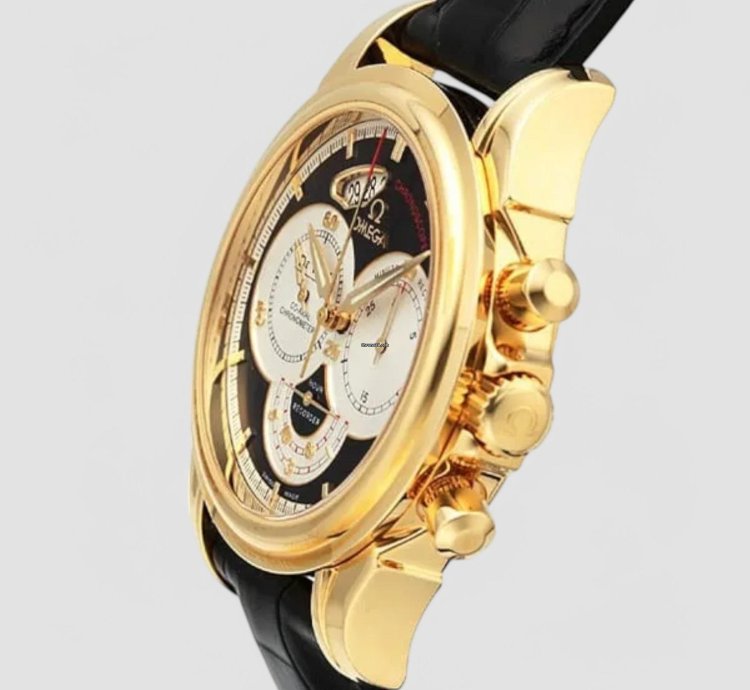 Omega De Ville Co-axial Chronoscope Rose Gold