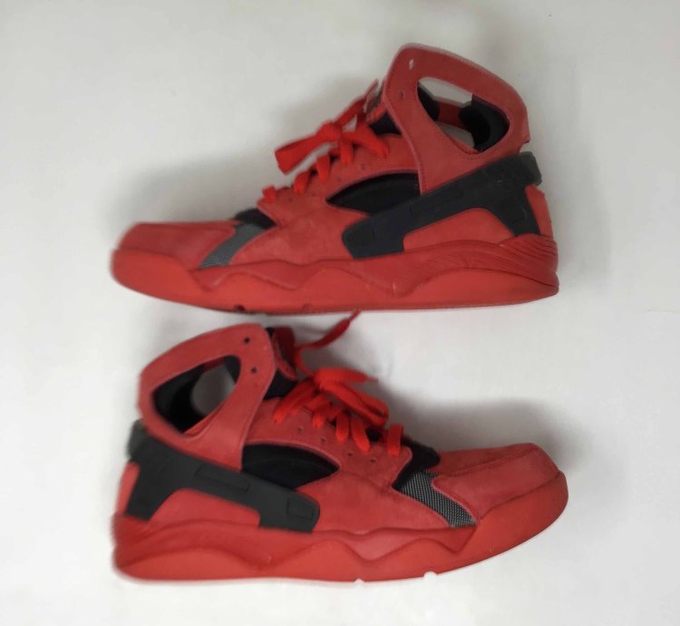 Air Flight Huarache University Red Black