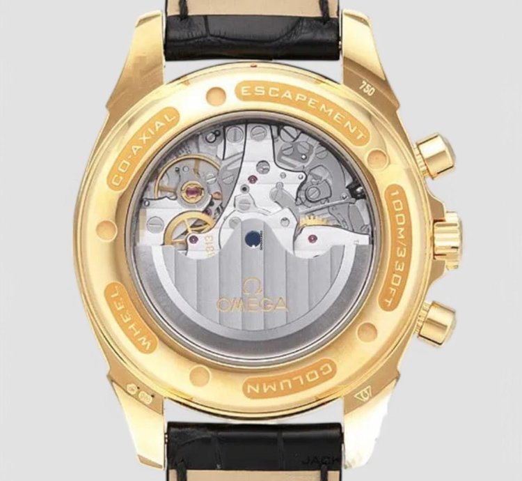 Omega De Ville Co-axial Chronoscope Rose Gold