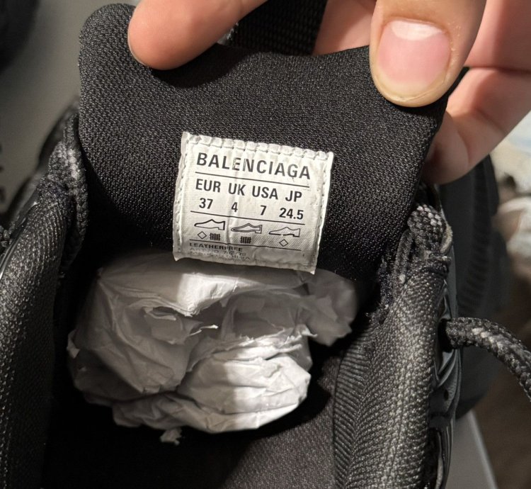 Balenciaga 10x Triple Black Mesh Sneakers