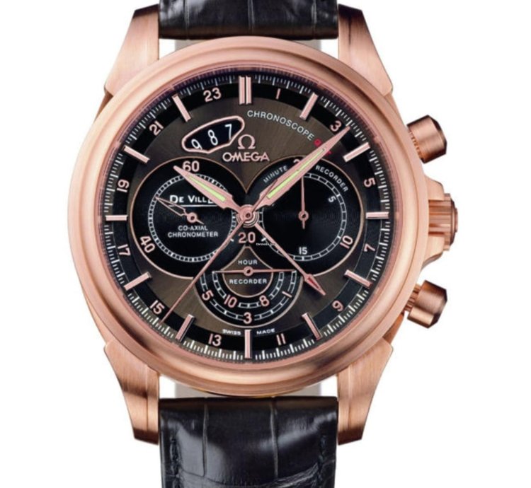 Omega De Ville Co-axial Gmt Co-axial