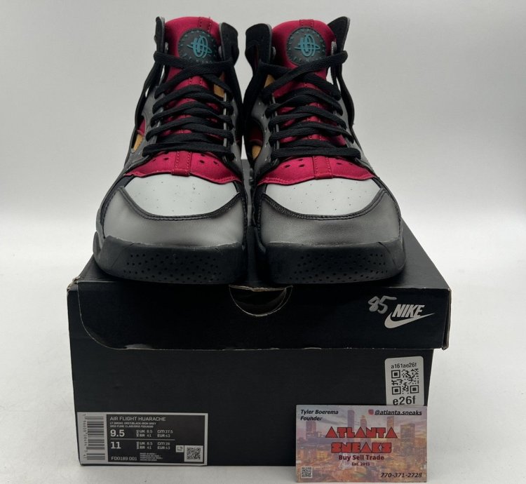 Air Flight Hurarache Air Brush Bordeaux