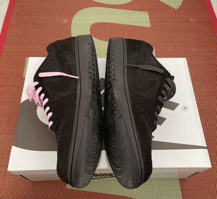 Travis Scotr Jordan 1 Low Velvet Brown 9 5 Used