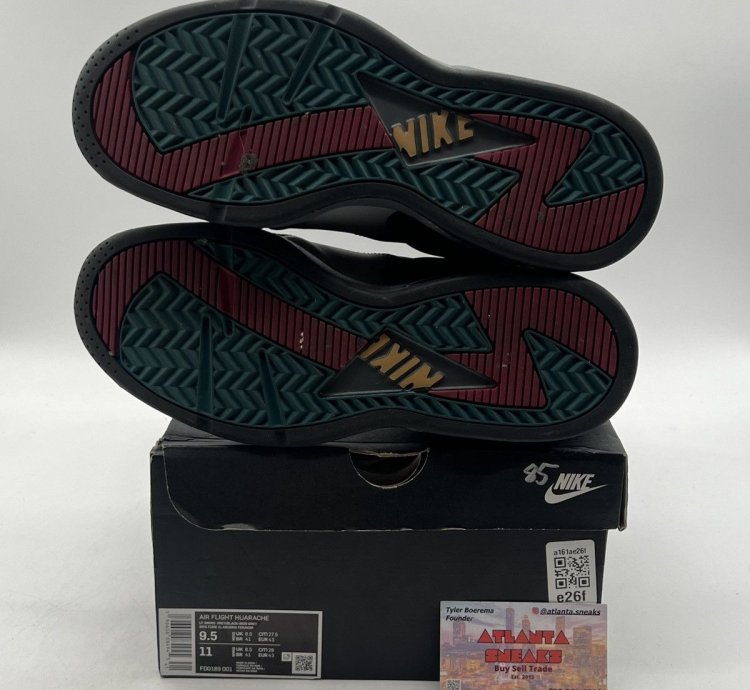 Air Flight Hurarache Air Brush Bordeaux