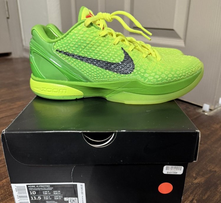 Nike Kobe Vi Protro - Grinch
