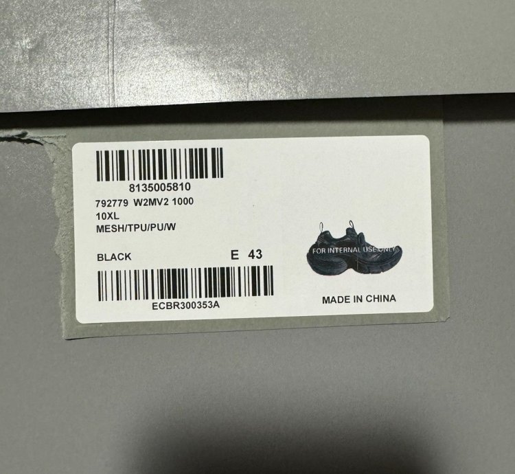 Balenciaga 10xl Sneaker All Black Fall24