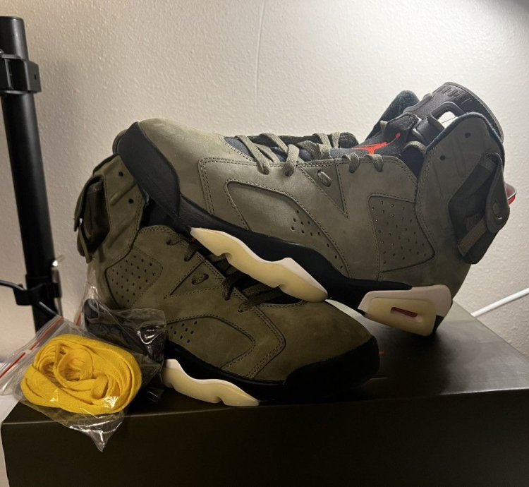 Travis Scott 6 Olive