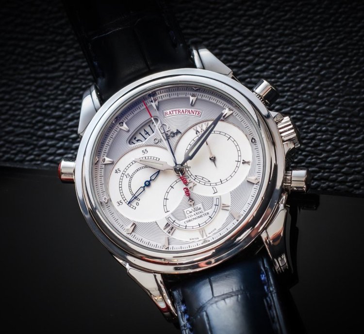 Omega De Ville Co-axial Rattrapante Automatic Limited Xxx 107 Platinum Pt950 41mm Box Papers