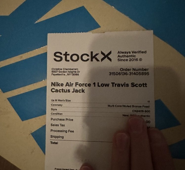 Travis Scott Af1 Cactus Jack