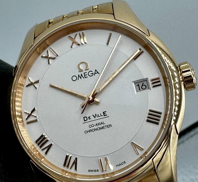 Omega De Ville Co-axial Red Gold Co-axial 18k Rose Gold Chronometer 431 50 41 21 02 001