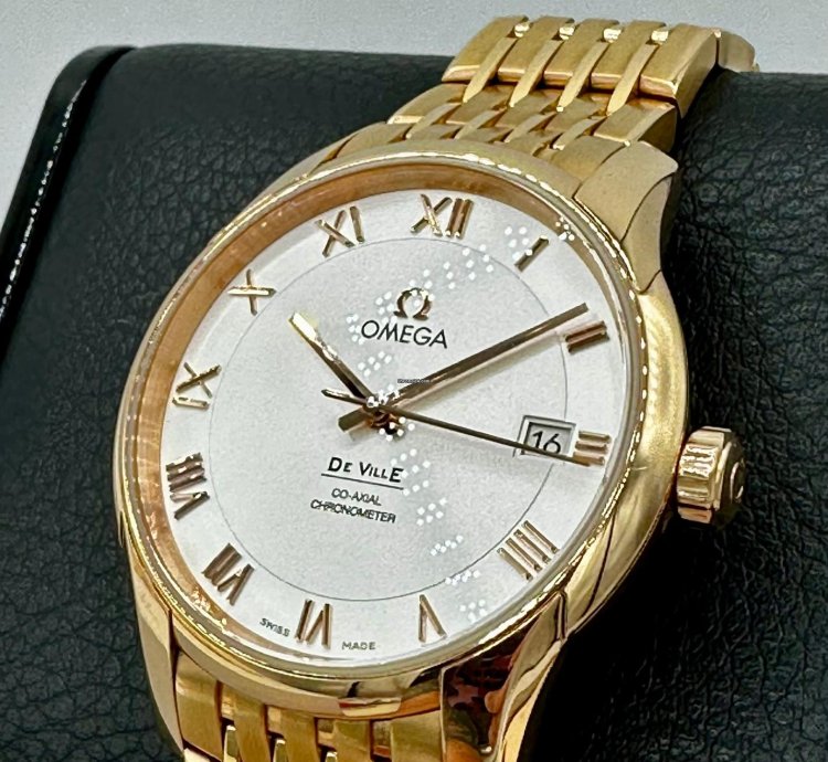 Omega De Ville Co-axial Red Gold Co-axial 18k Rose Gold Chronometer 431 50 41 21 02 001