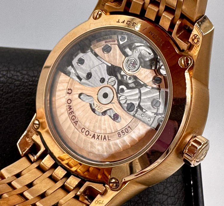 Omega De Ville Co-axial Red Gold Co-axial 18k Rose Gold Chronometer 431 50 41 21 02 001