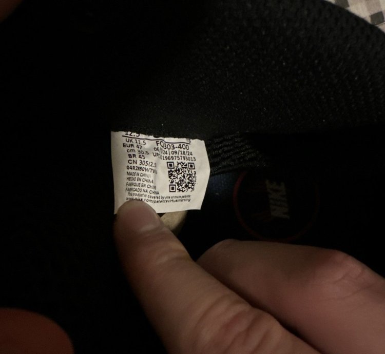 Air Foamposite One Galaxy 2025 ds In Hand