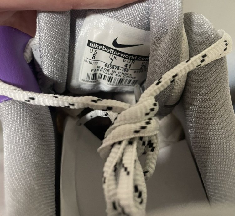 Nike Kobe White And Purple