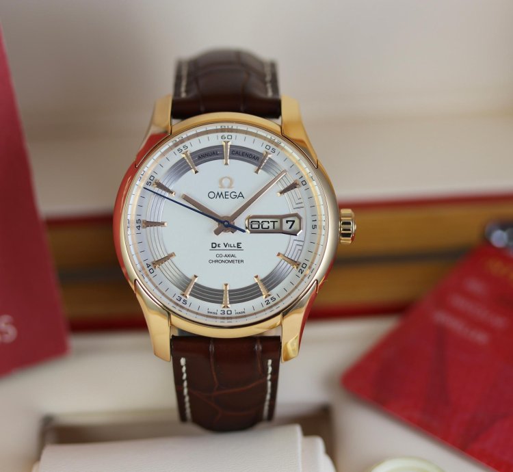 Omega De Ville Hour Vision Annual Calendar