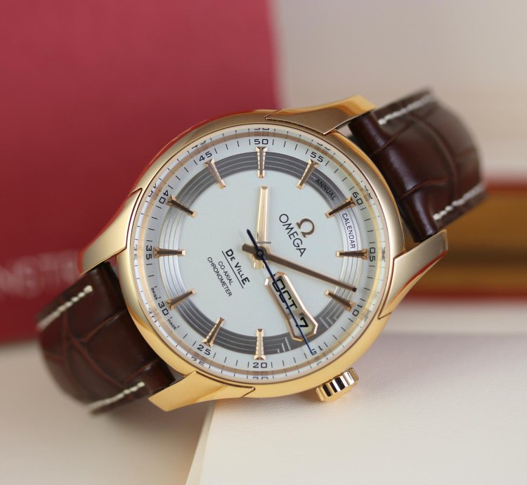 Omega De Ville Hour Vision Annual Calendar