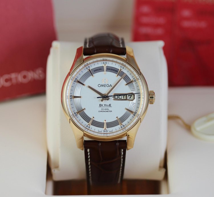 Omega De Ville Hour Vision Annual Calendar