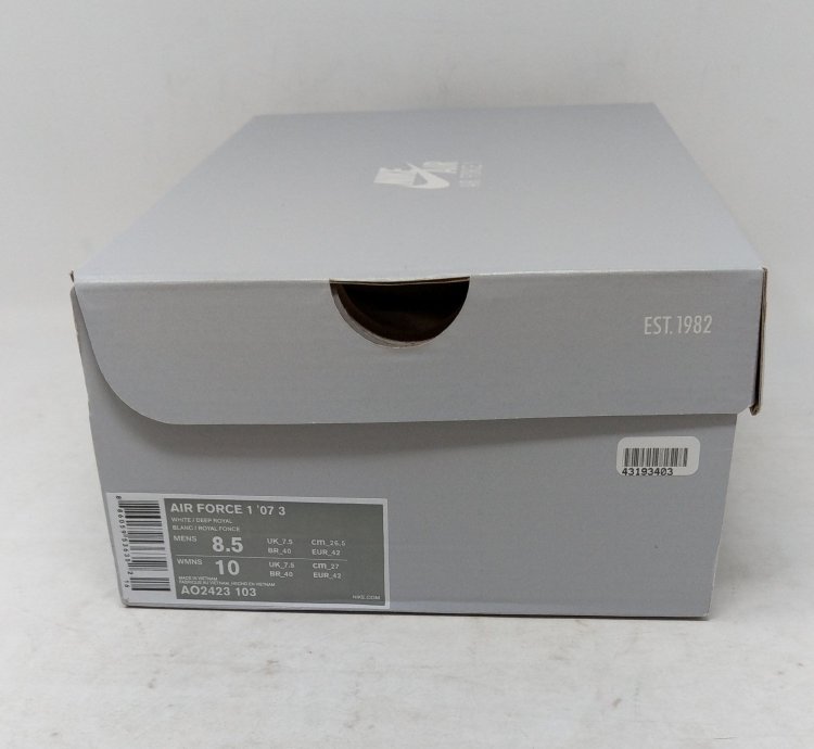 Air Force 1 07 3 White Deep Royal