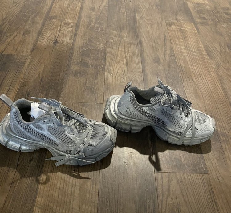 Balenciaga 3xl Sneakers Reflective Grey