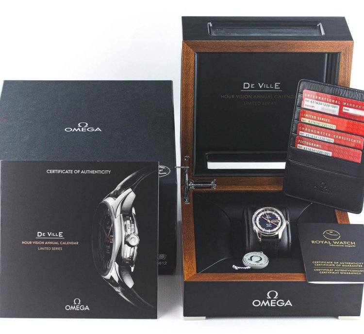 Omega De Ville Hour Vision Co-axial Hou Vision Ltd Full Set