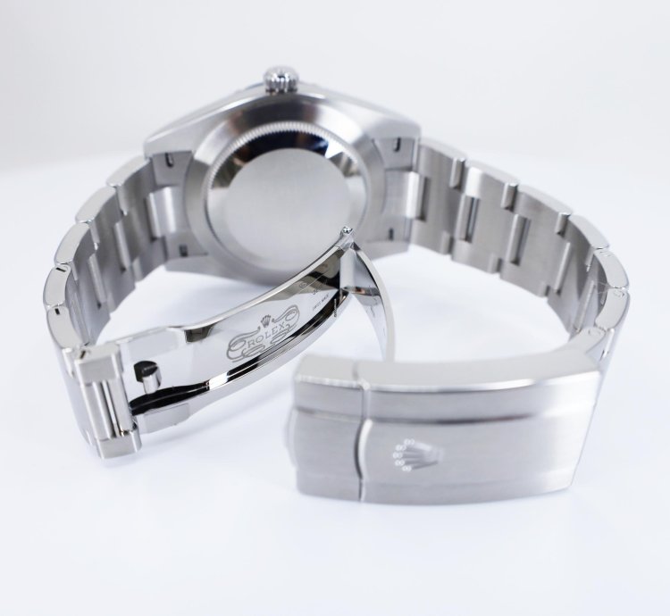 Rolex Oyster Perpetual 41 41mm Stainless Steel Turquoise Tiffany Dial 124300