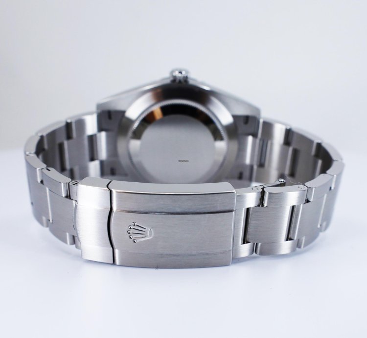 Rolex Oyster Perpetual 41 41mm Stainless Steel Turquoise Tiffany Dial 124300