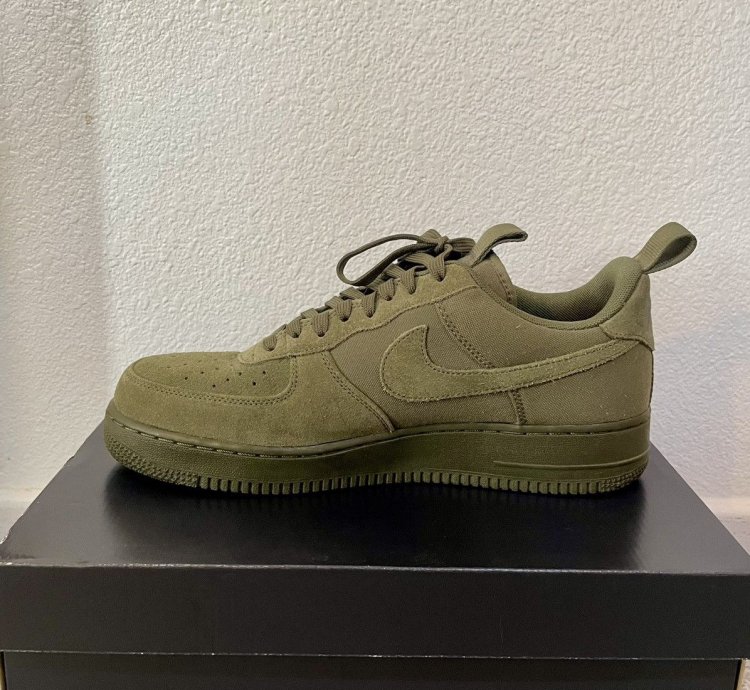 Air Force 1 07 Cnvs Medium Olive Medium Olive