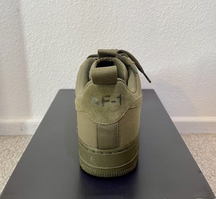 Air Force 1 07 Cnvs Medium Olive Medium Olive