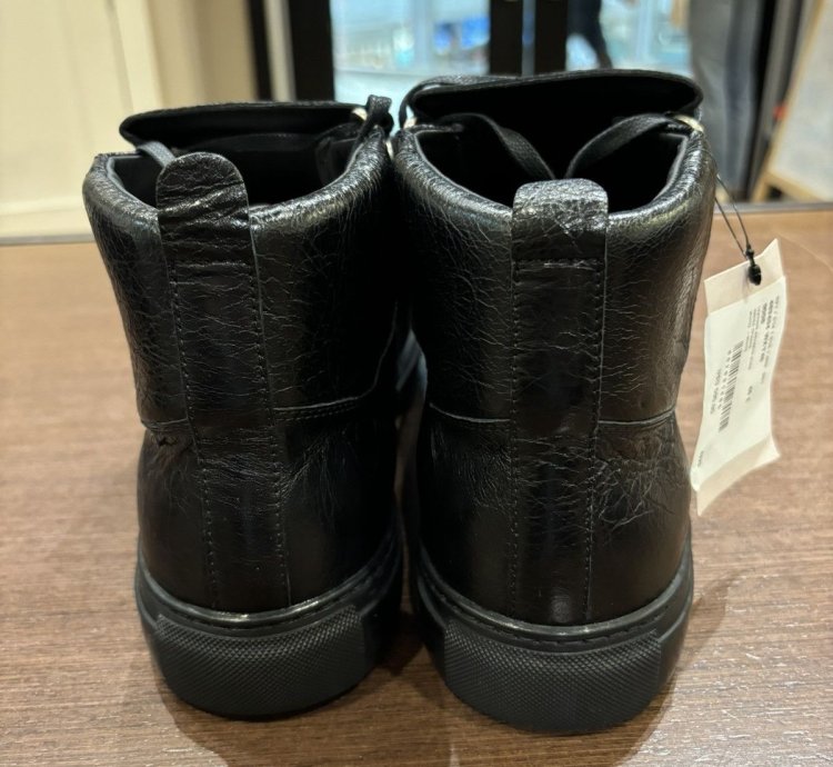 Balenciaga Arena High Black Leather