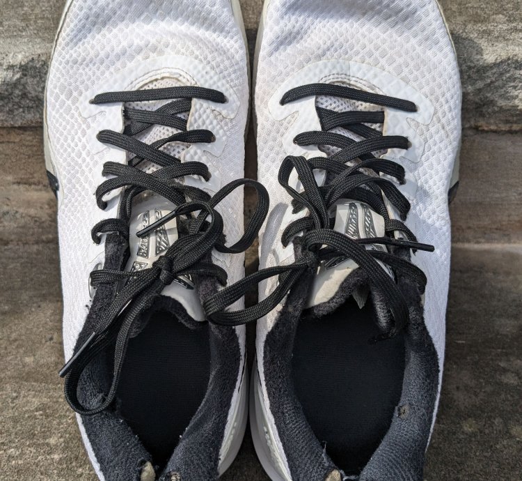 Nike Mamba Focus Men Size 8 5 White Black Shoes At1214-100