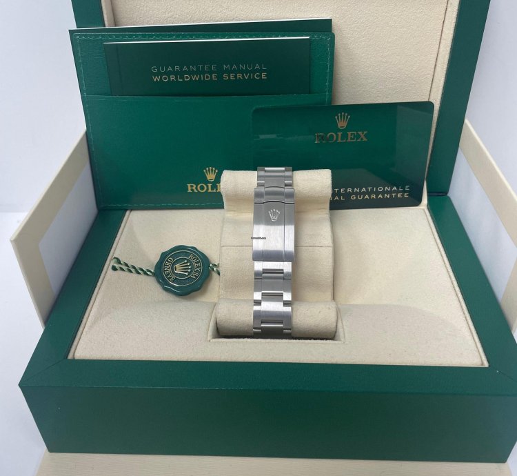 Rolex Oyster Perpetual 41 41mm Turquoise Dial ref 124300