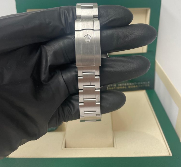 Rolex Oyster Perpetual 41 41mm Turquoise Dial ref 124300