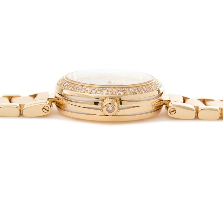 Omega De Ville Ladymatic 18k Yellow Gold 425 65 34 20 002 - Com003382
