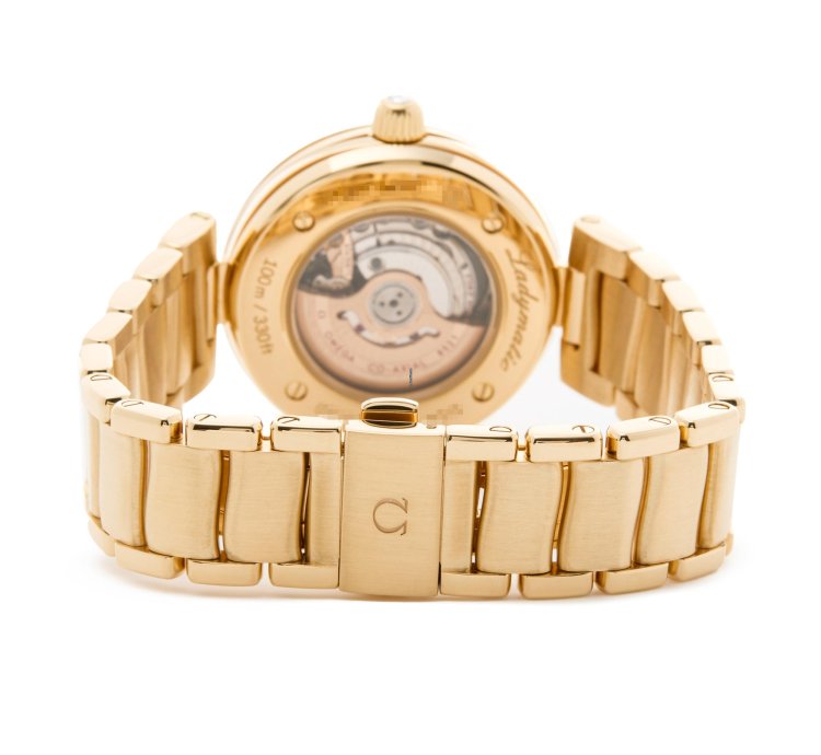 Omega De Ville Ladymatic 18k Yellow Gold 425 65 34 20 002 - Com003382
