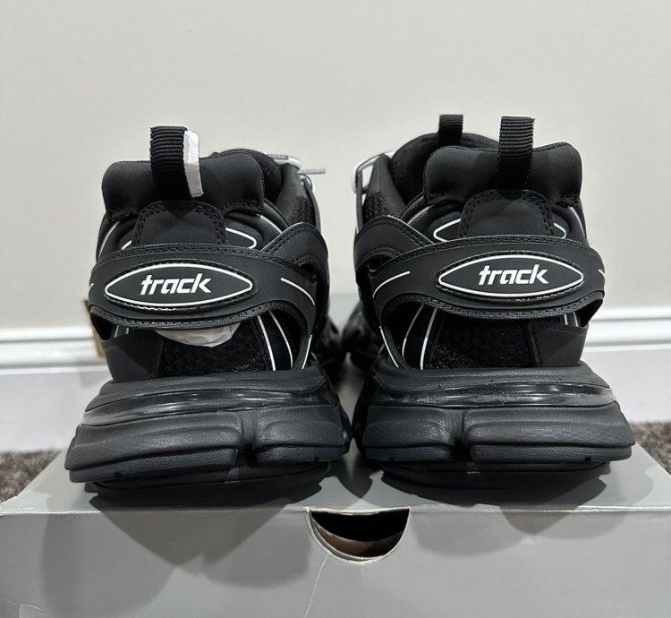 Balenciaga Black Track Sneakers