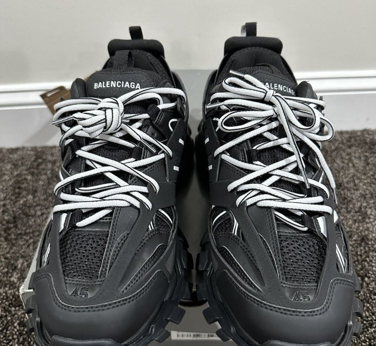 Balenciaga Black Track Sneakers
