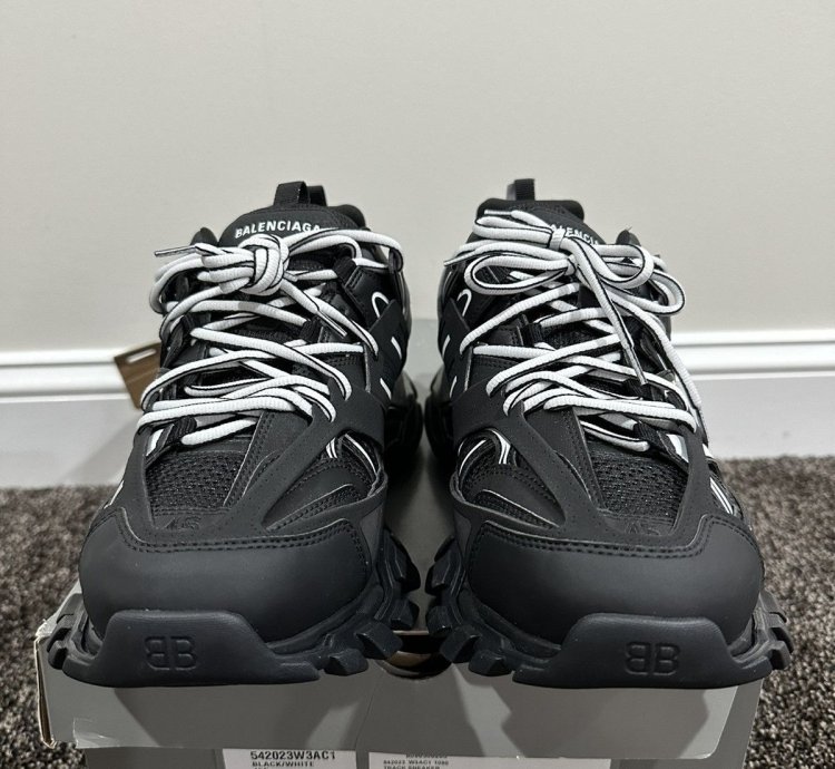 Balenciaga Black Track Sneakers