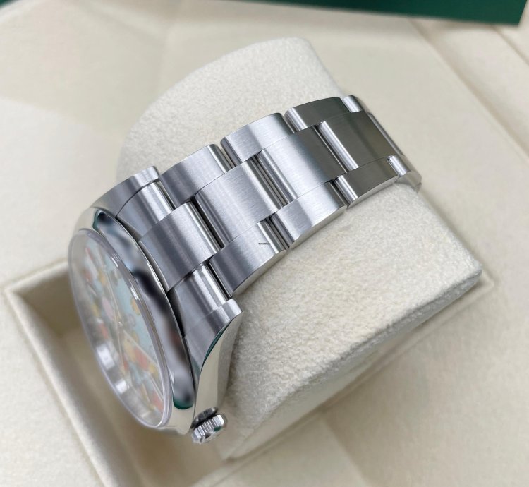 Rolex Oyster Perpetual 41 New Oyster Perpetual 41mm 124300 Turquoise Celebration Dial Oyster Bracelet