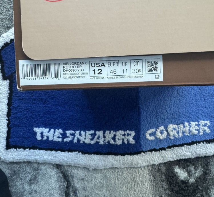 Travis Scott Air Jordan 6 British Khaki