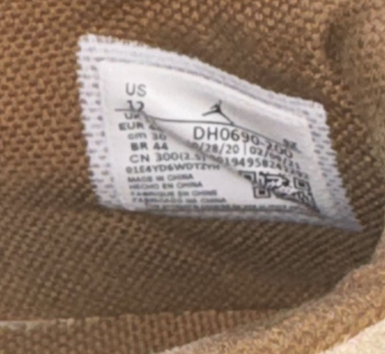 Travis Scott Air Jordan 6 British Khaki
