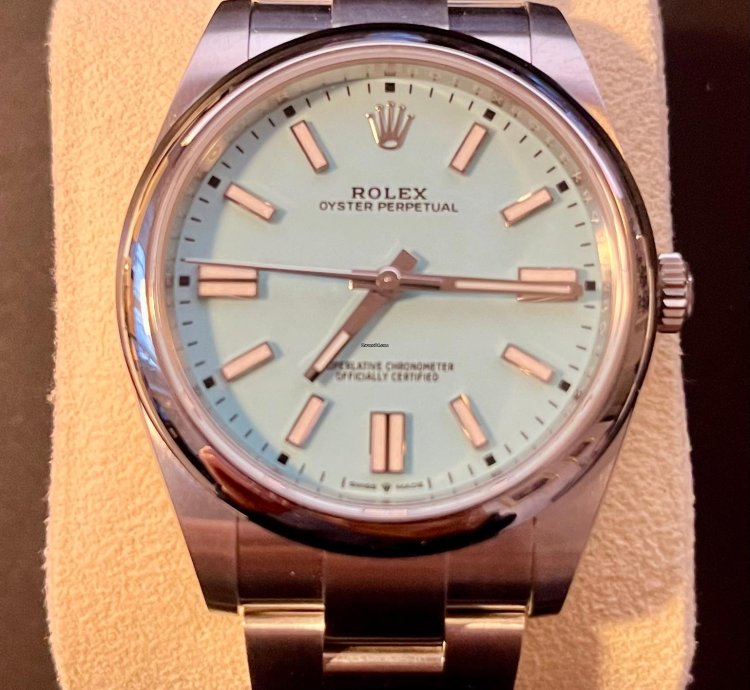 Rolex Oyster Perpetual 41 New Unworn And Full Set