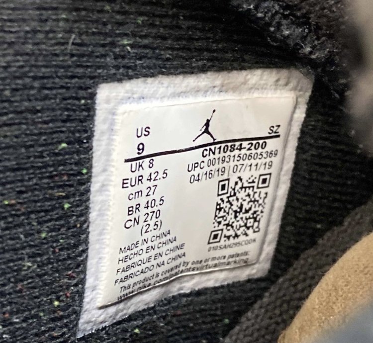 Travis Scott Air Jordan 6 Retro Olive
