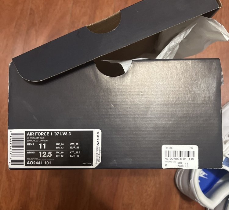 Air Force 1 07 Lv8 3 Prismatic Swoosh