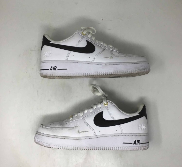Air Force 1 07 Lv8 40th Anniversary - White Black