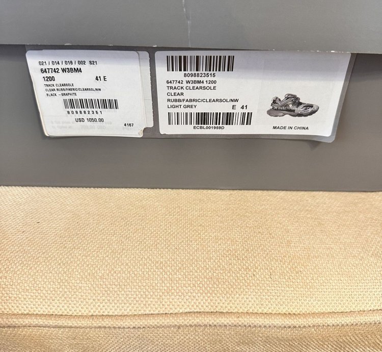 Balenciaga Clear Track Runners 8 41