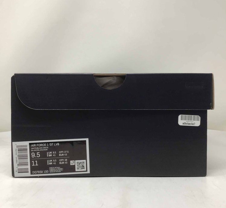 Air Force 1 07 Lv8 40th Anniversary - White Black